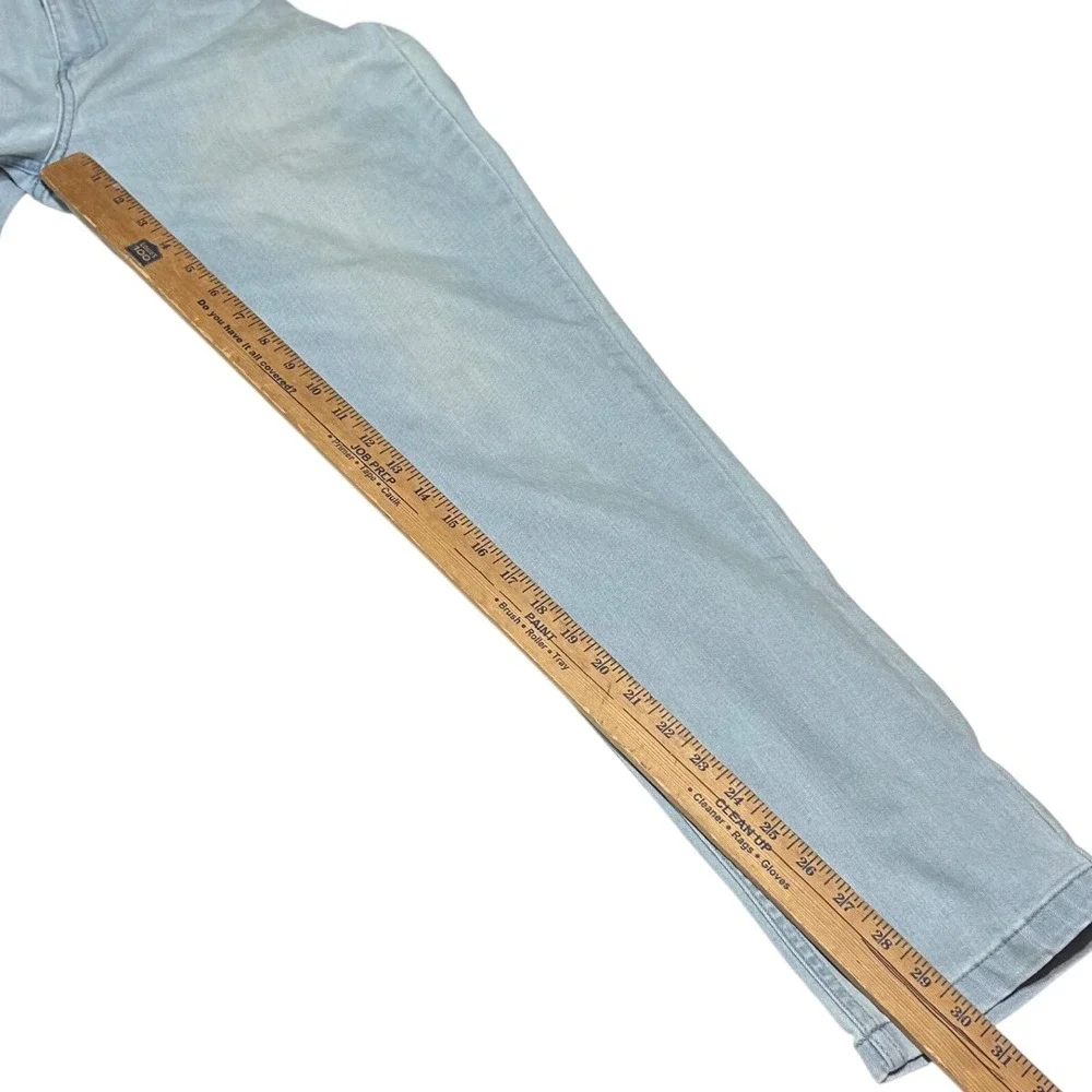 Mugsy Jeans Grands Light Wash Slim Fit Stretch Denim FLX4NSL 33x32 Mens Blue